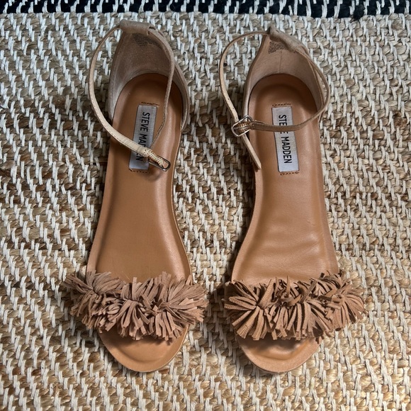 Steve Madden Suede Sandals - Picture 1 of 5